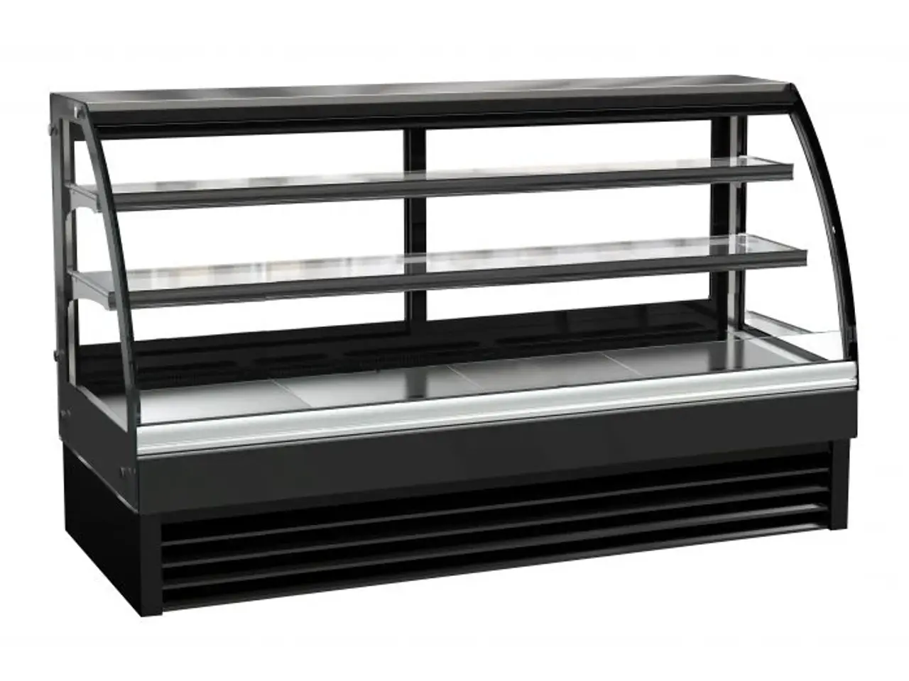 Billede 1 - Kølemontre / Udstillingsdisk 400 liter – sort