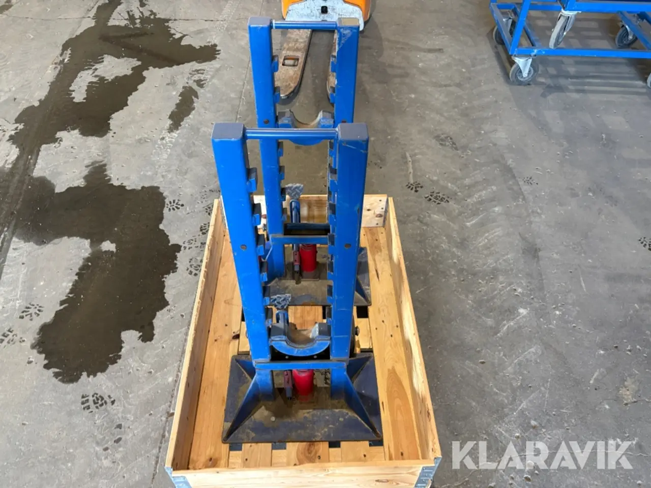 Billede 4 - Hydrauliske kabeltromeløfter Katimex Hydrokat / 5 tons 2 styk