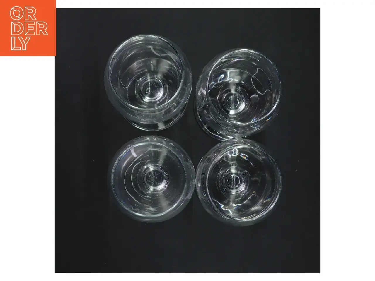 Billede 3 - 4 glas (str. 4 stk Ø 6,5 cm længde 19,5 cm)