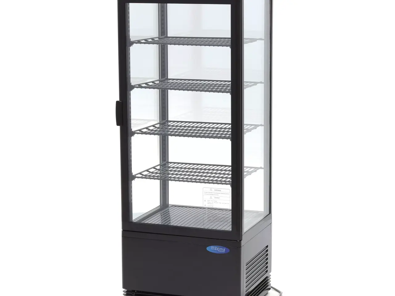 Billede 1 - Kølemontre 98 liter – sort – B428 x D386 x H1110mm