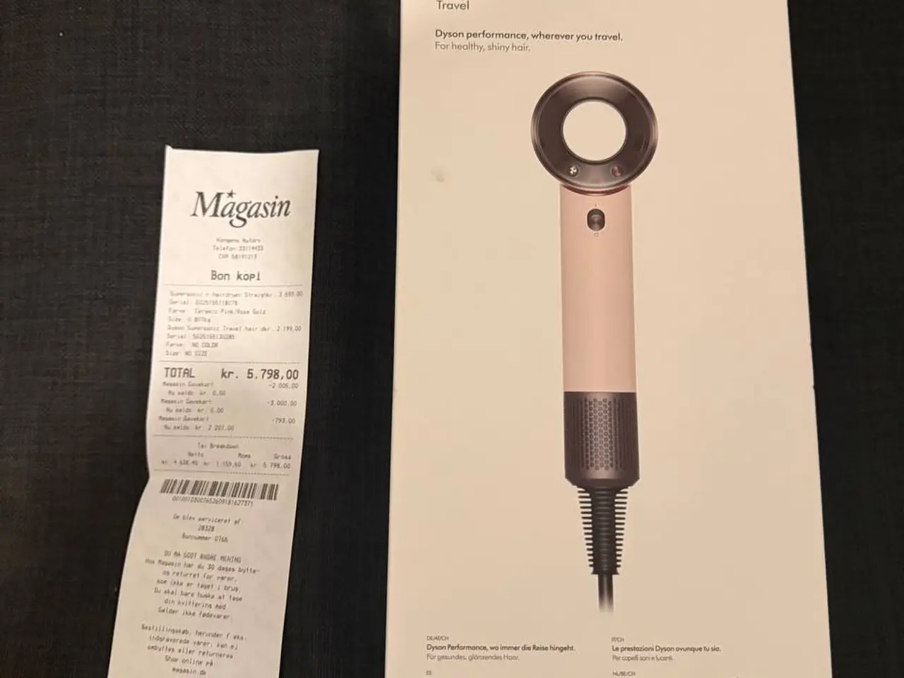 Billede 1 - Ny Dyson Supersonic Hårtørrer