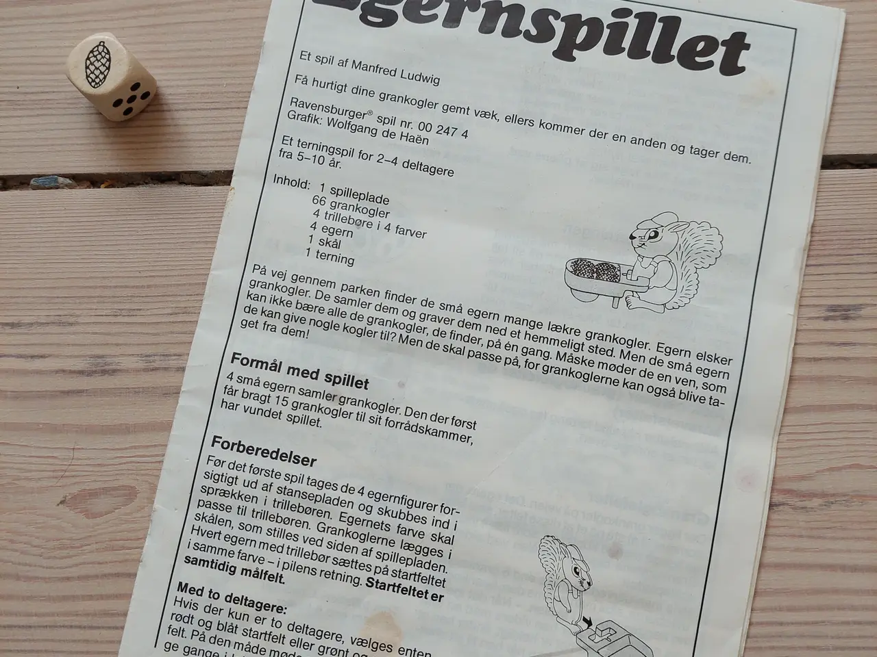 Billede 4 - Klassisk Egernspillet brætspil