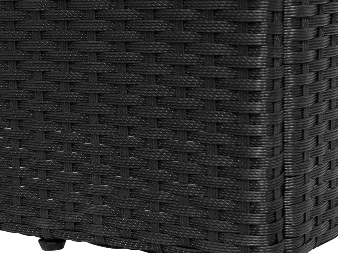 Billede 5 - Liggestol med hynde polyrattan sort