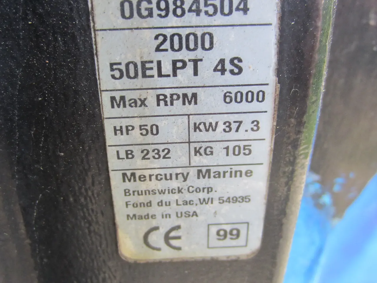 Billede 11 - Norsk Kabine båd  med 50 hk mariner 4takter motor 