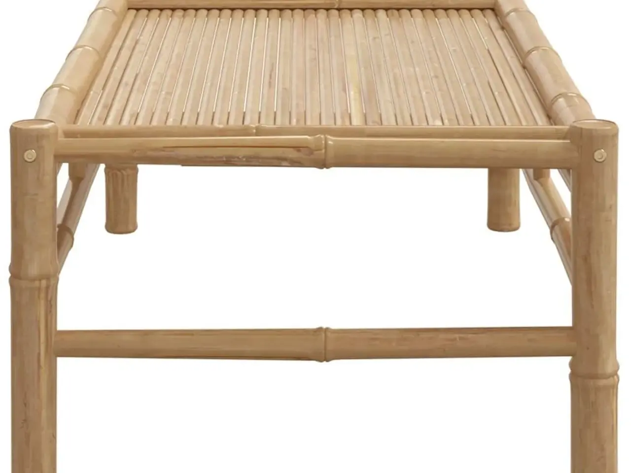 Billede 4 - Havebord i bambus 100 × 55 × 33 cm - udendørs sofabord