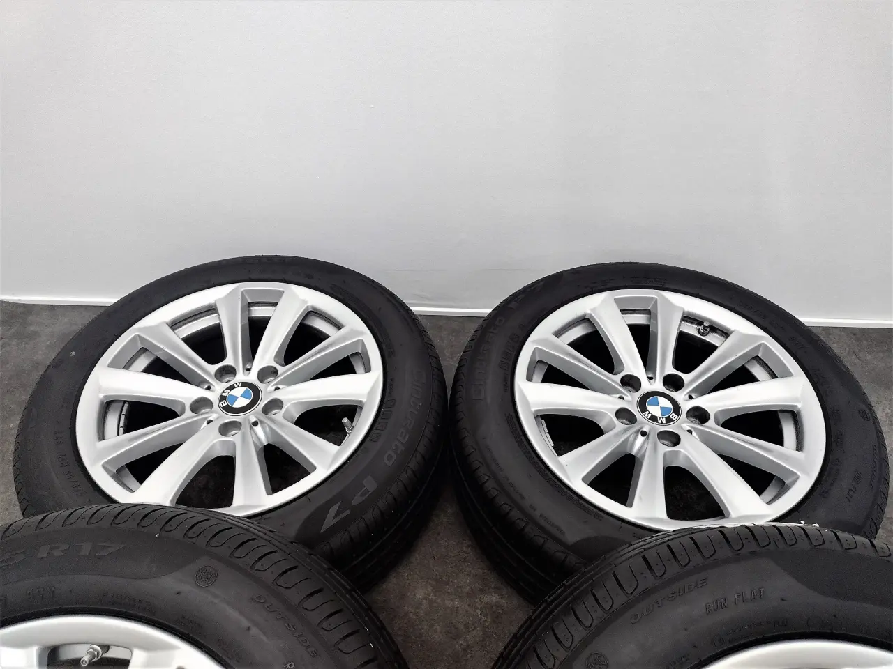 Billede 4 - 5x120 17" ET30 BMW style-236 sommersæt inkl. TPMS