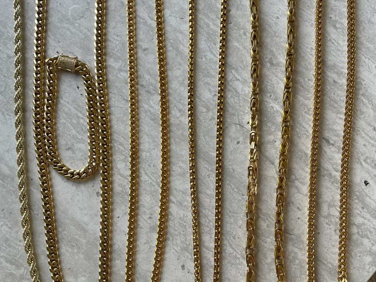 Billede 4 - Forskellige 14kt goldfilled smykker