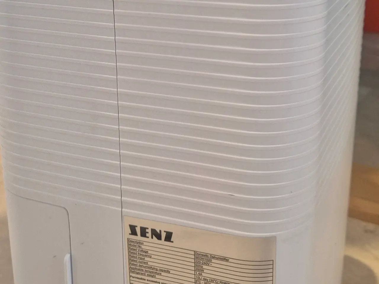 Billede 4 - Luftaffugter / Dehumidifier – SENZ 10L