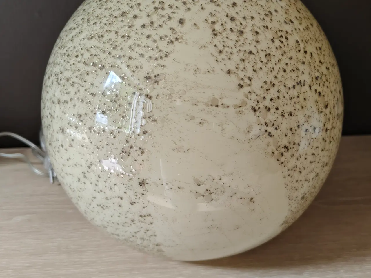 Billede 2 - Flot Galaxy glas kuglelampe