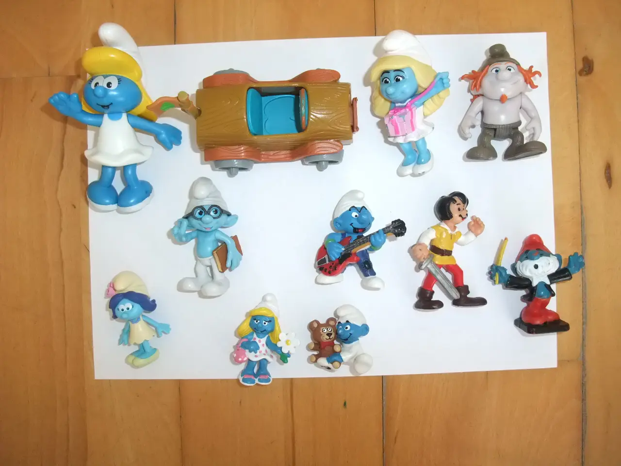 Billede 2 - Smølfe Figurer