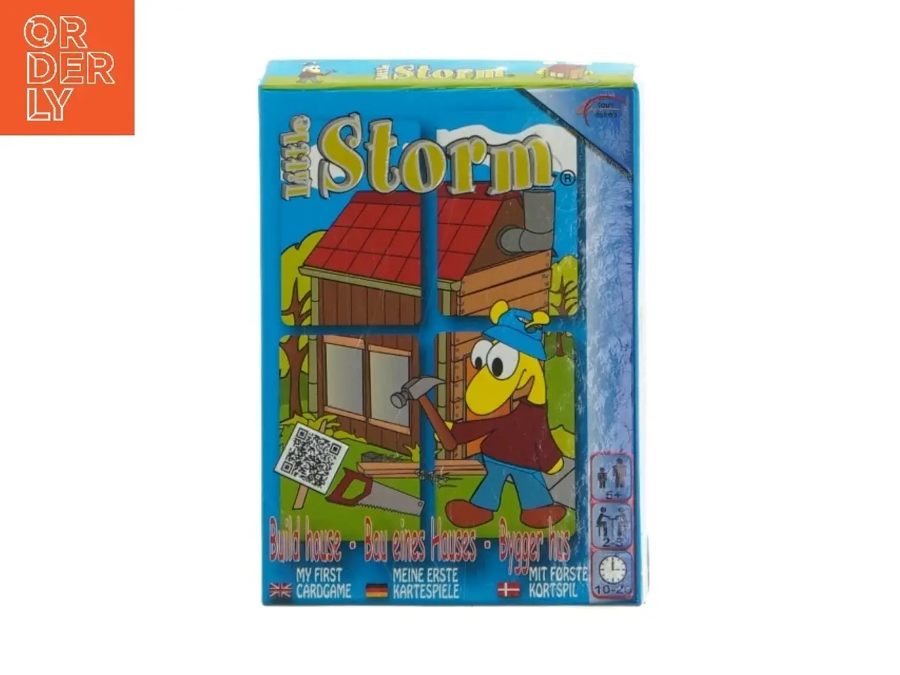 Billede 1 - Little Storm kortspil med værktøj fra Little Storm (str. 12,5 cm)