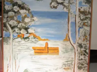 Maleri flot havudsigt