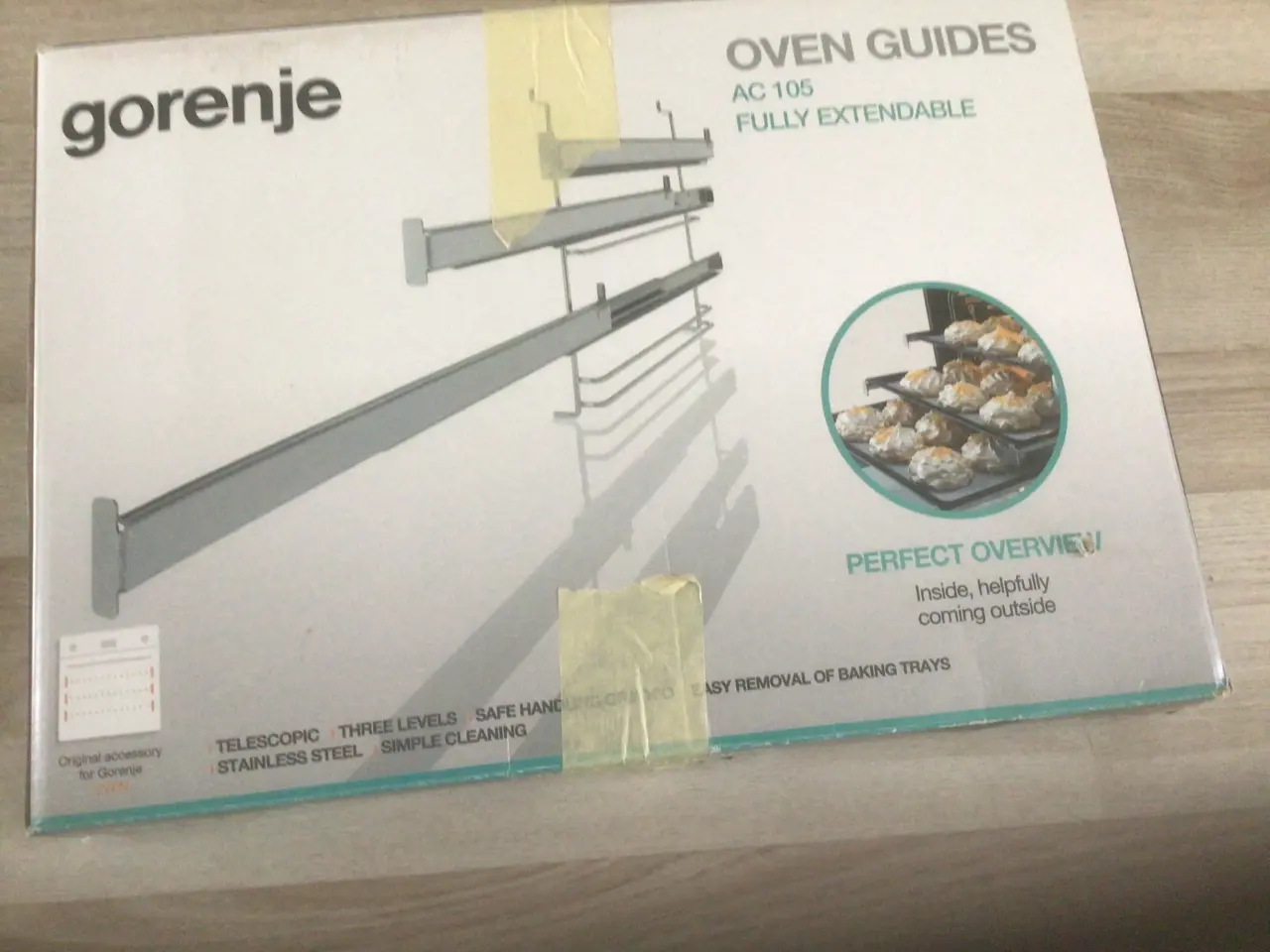 Billede 1 -  Teleskopskinner 