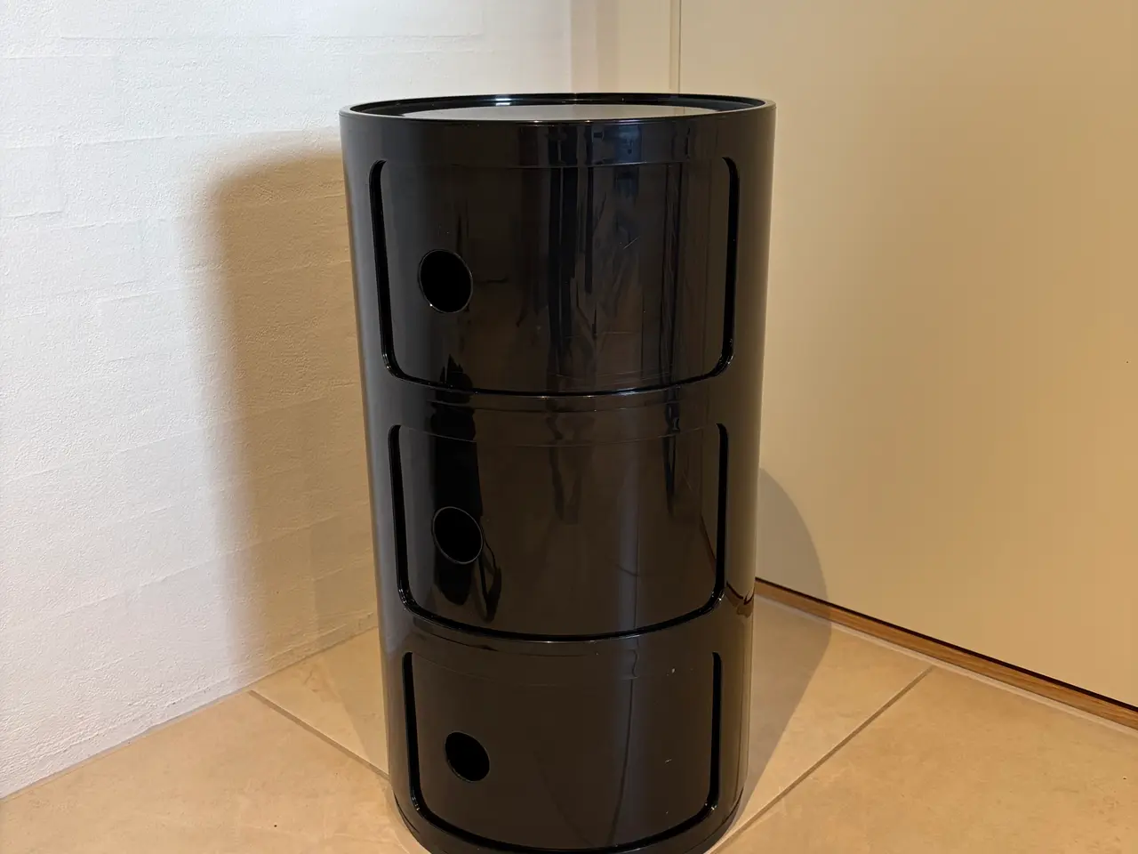 Billede 1 - Kartell Componibili Bord Black / 3 Rum: H59 cm