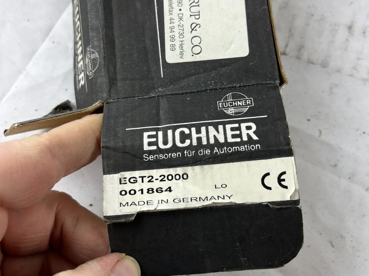 Billede 2 - Euchner EGT2-2000 001864 Precision Single Hole 2A