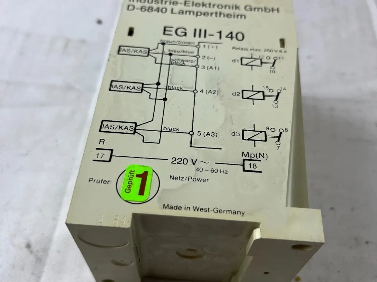 Billede 6 - Rechner EG III-140 sikkerhedsrelæ Interface modul
