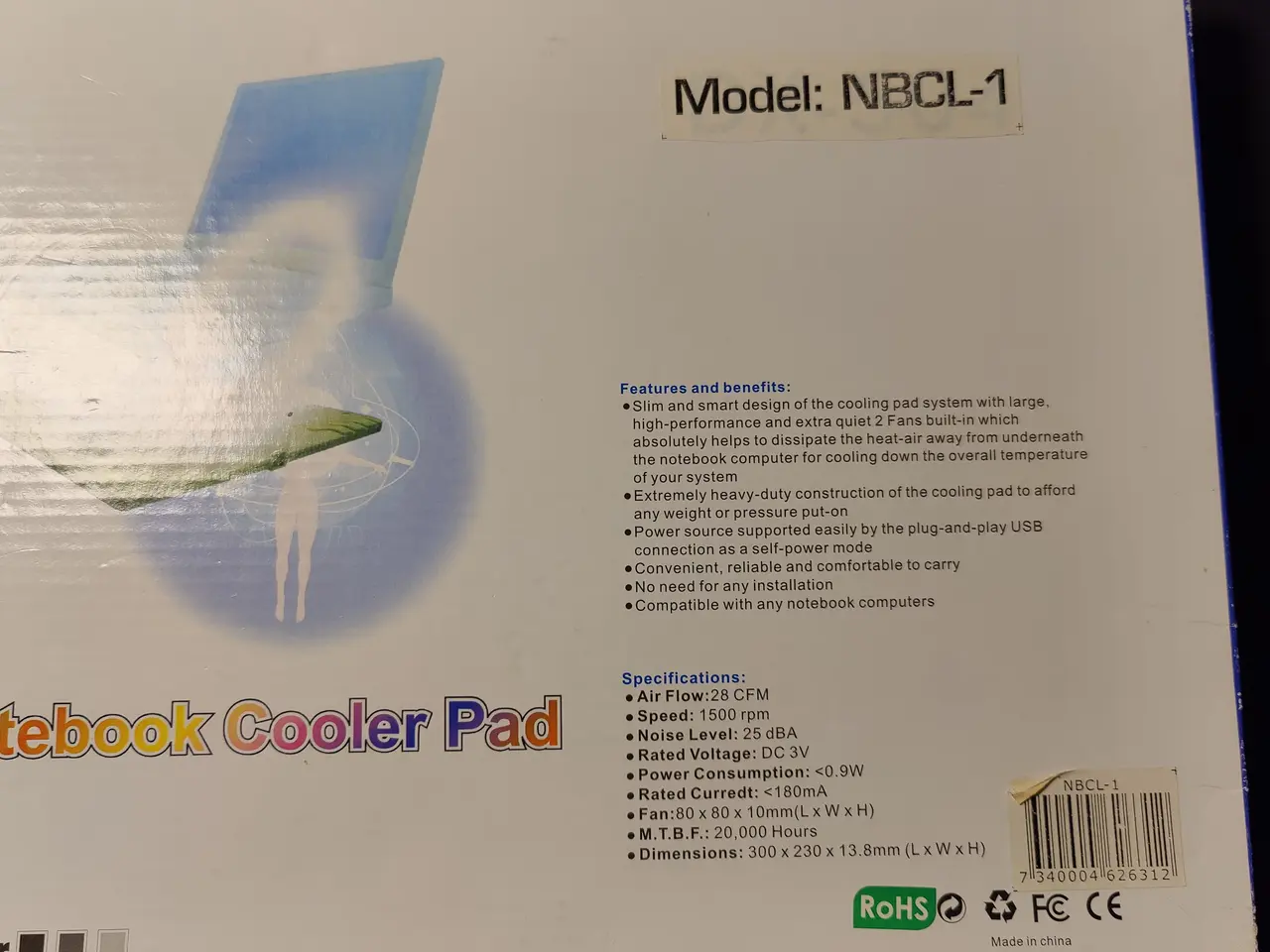 Billede 2 - Notebook coolerpad