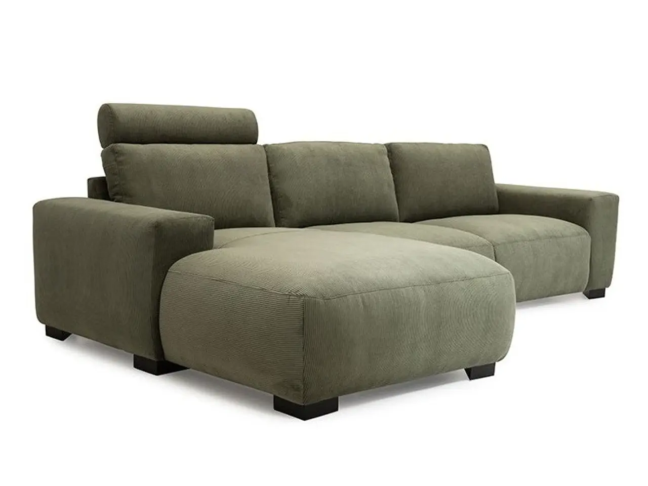 Billede 4 - Hjort Knudsen Aarhus Chaiselong sofa venstrevendt Fløjl