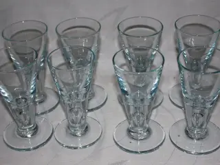 Nøgen Jomfru Whisky glas fra Holmegaard