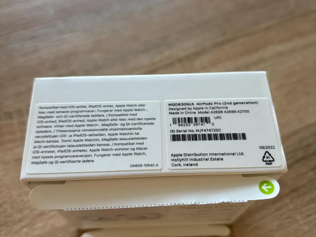Billede 4 - Apple AirPods Pro (2. generation)
