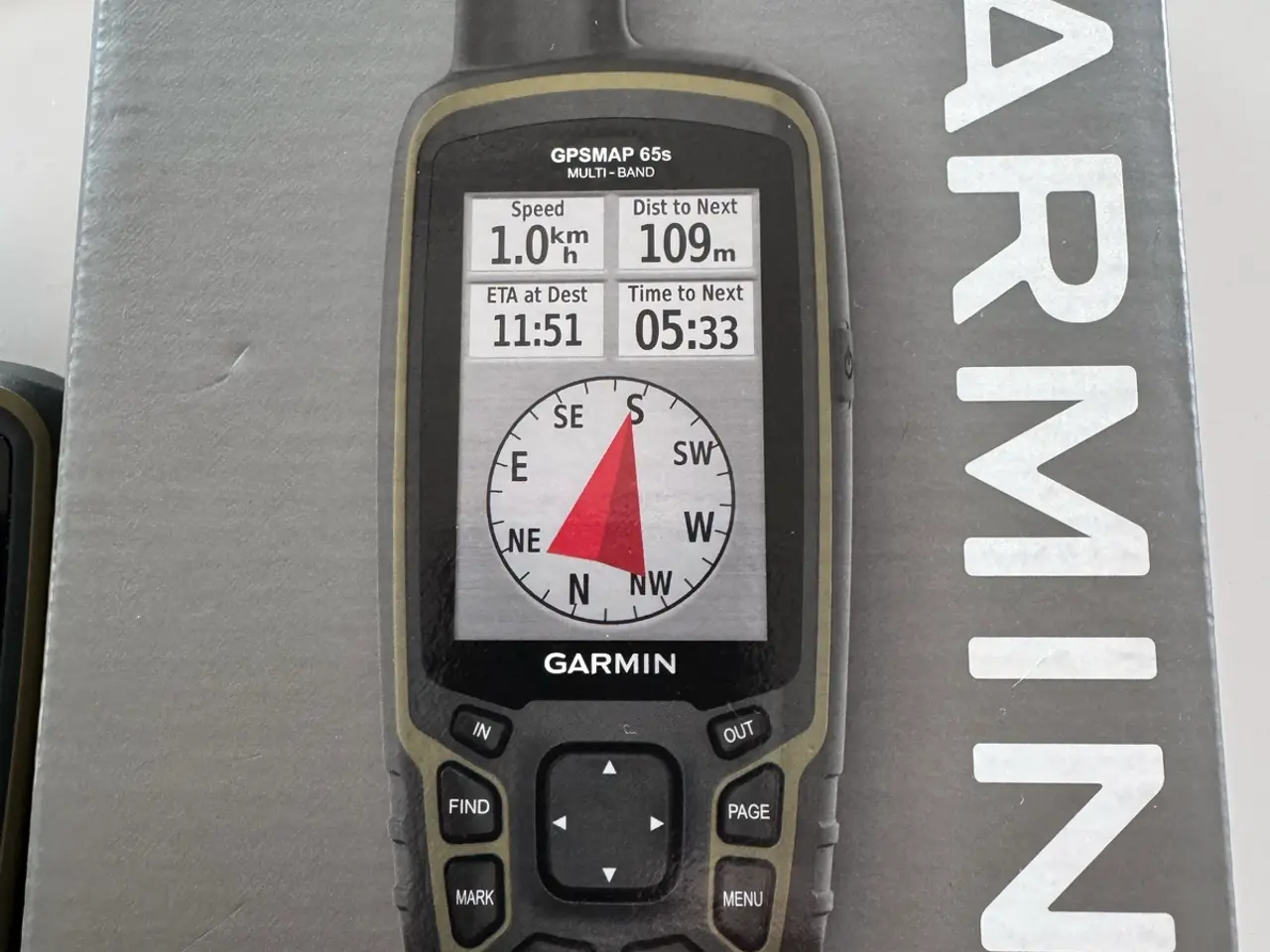 Billede 3 - Ny Garmin gpsmap 65S aldrig taget i brug
