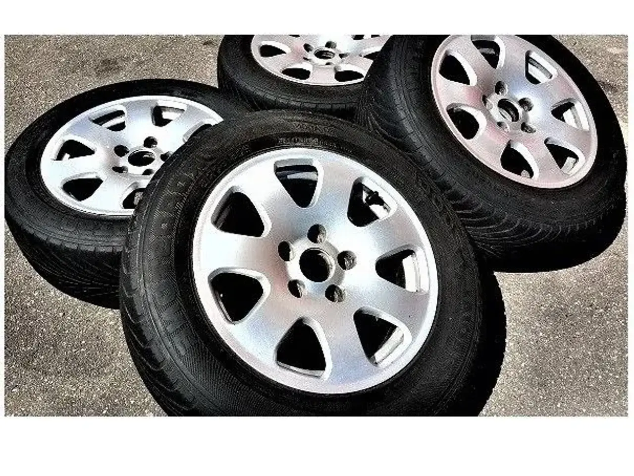 Billede 2 - 5x112 15" ET39, nav 57,1ø Audi fælge