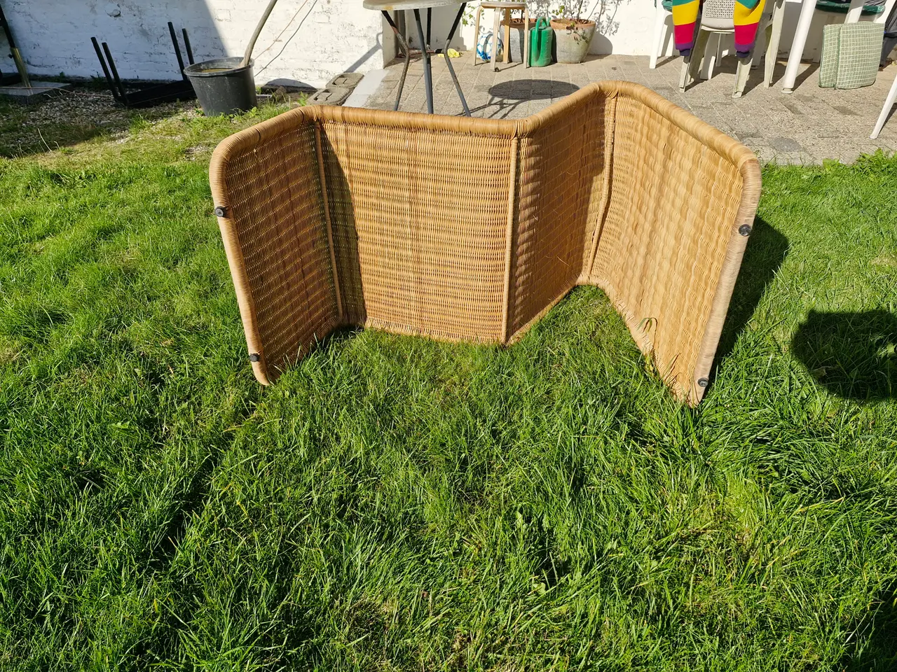 Billede 4 - Ikea model 'Hestra' rattan lounge chair, 1982