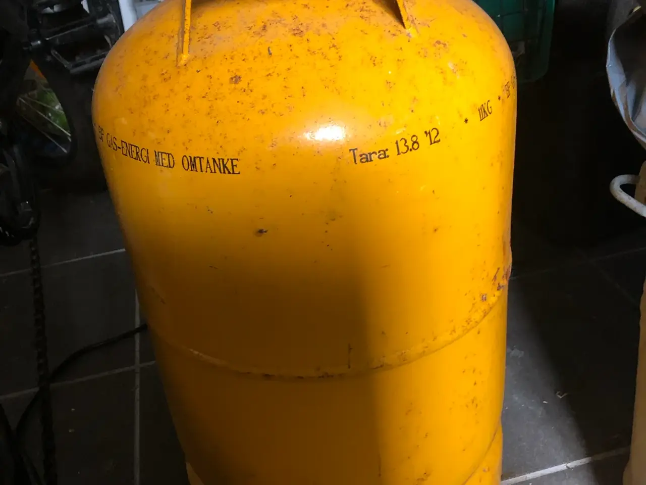Billede 1 - Fyldt 11 kg flaske