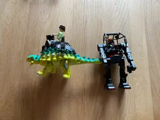 Playmobil Dino og T-Rex og kamprobot med figurer