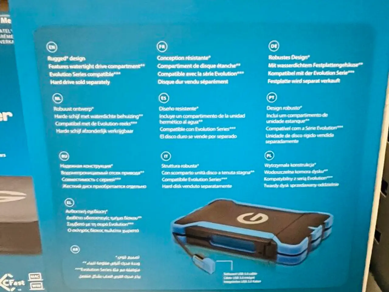 Billede 4 - Hukommelseskortlæser G-TECHNOLOGY Model: CFAST