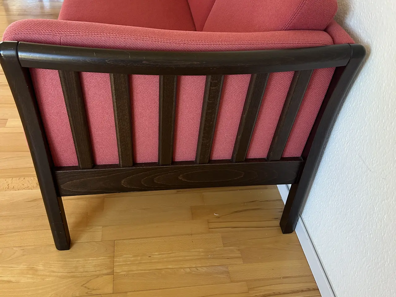 Billede 2 - Velholdt 3-pers. uldsofa (196 cm) + lænestol