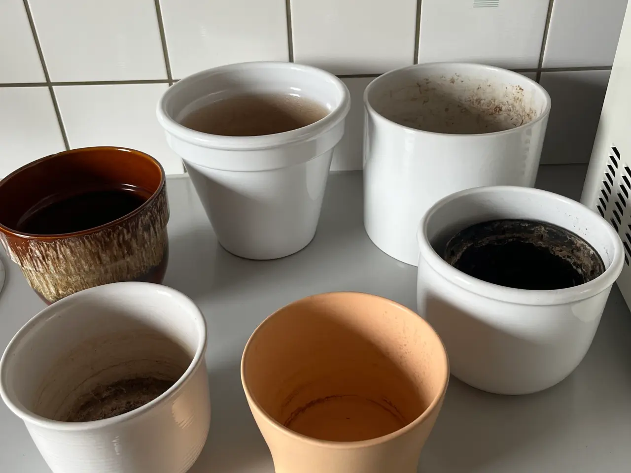 Billede 1 - Urtepotteskjulere dia. 14-19 cm