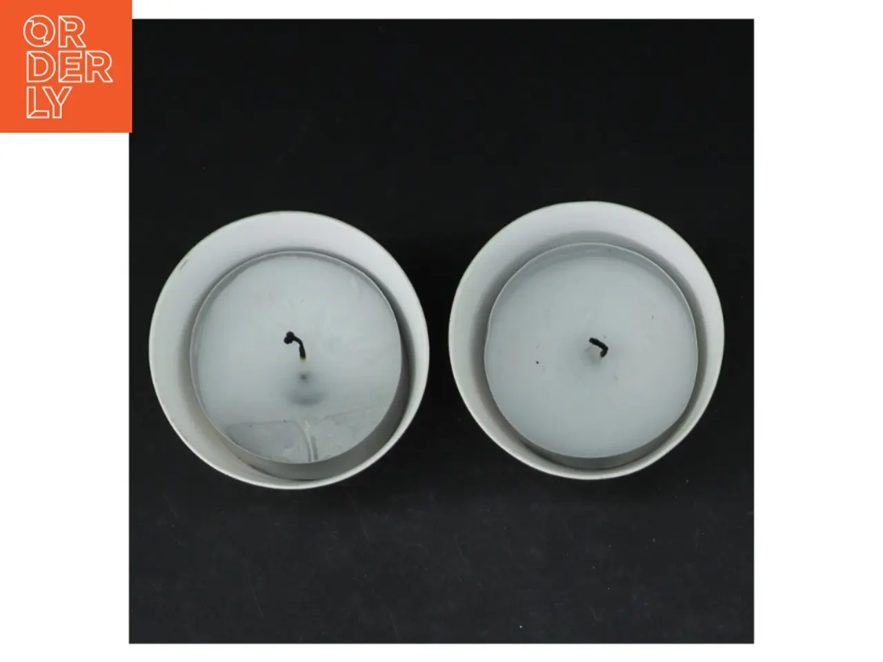 Billede 2 - Dekorative stearinlys med fuglemotiv (str. Ø. 7 cm)