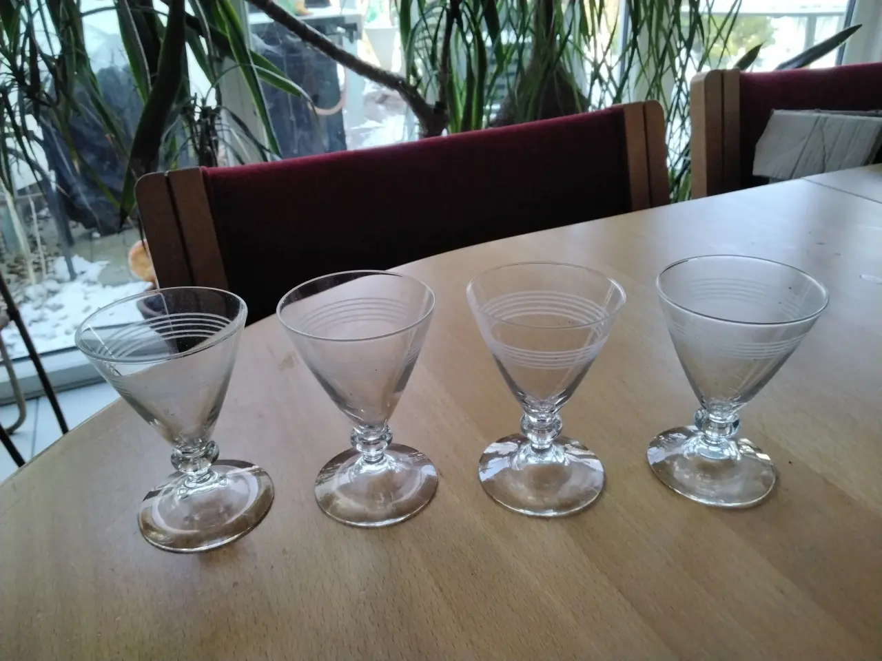 Billede 1 - 4 gamle glas