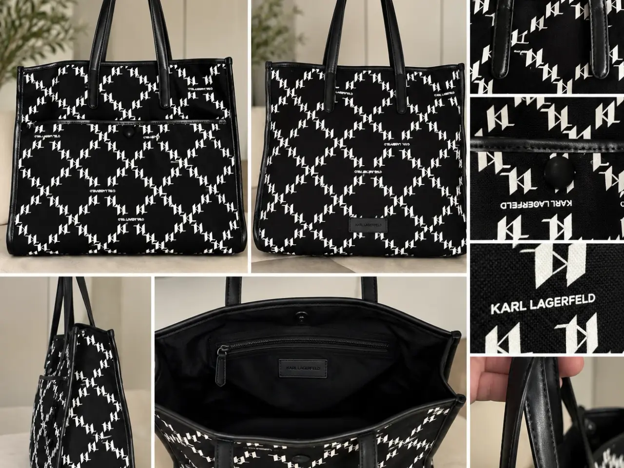 Billede 2 - Karl Lagerfeld stor shopper/taske 