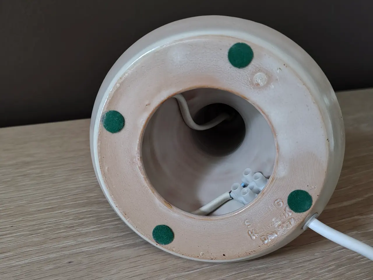 Billede 5 - Flot retro bordlampe fra Salling keramik