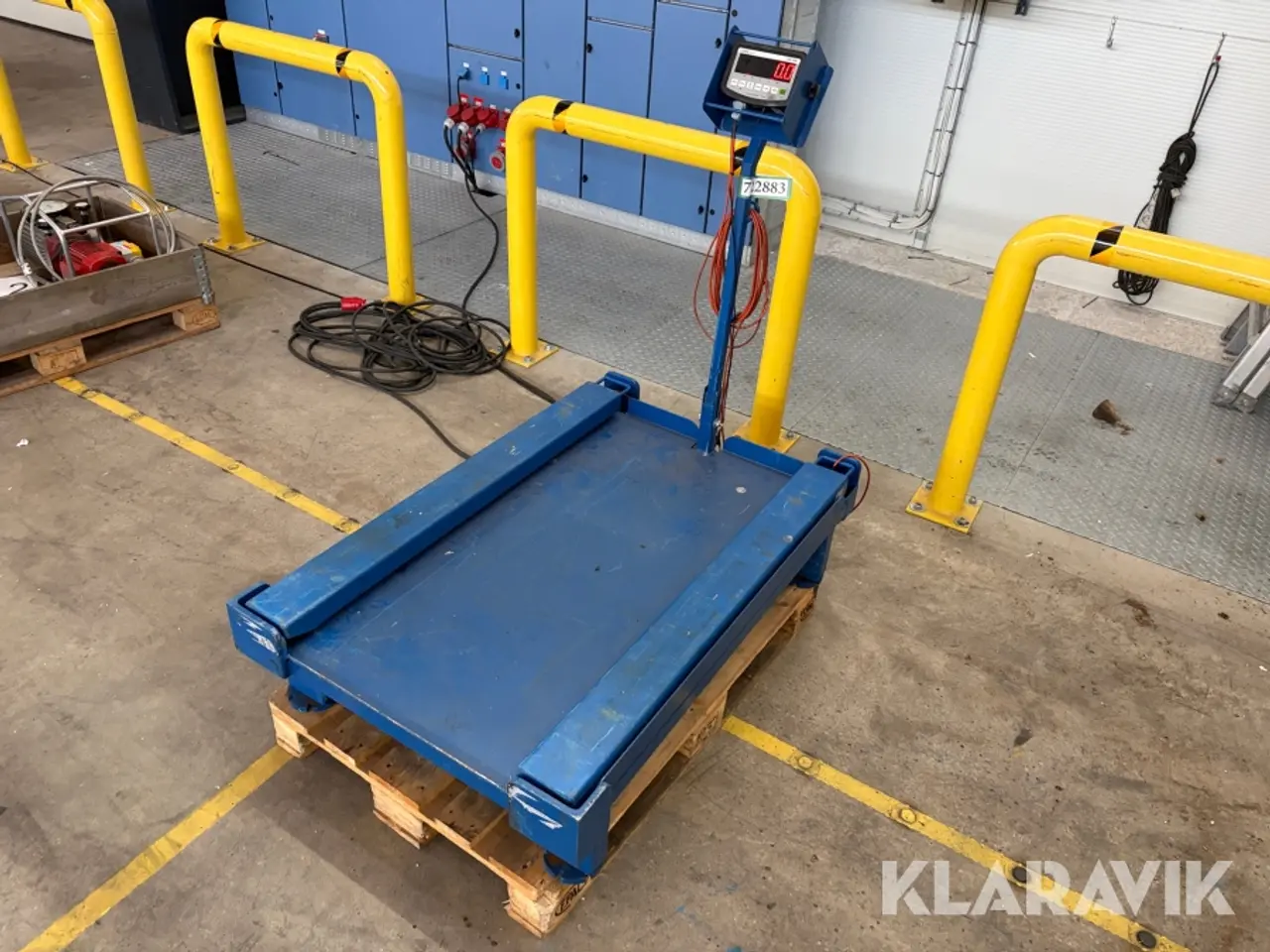 Billede 1 - Pallevægt Lidén LUW-2001 - 2000kg - 1 styk