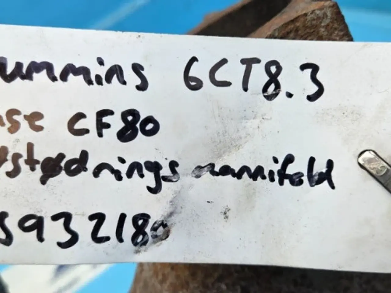 Billede 13 - Cummins 6CT8.3 Udstødningsmanifold J932180