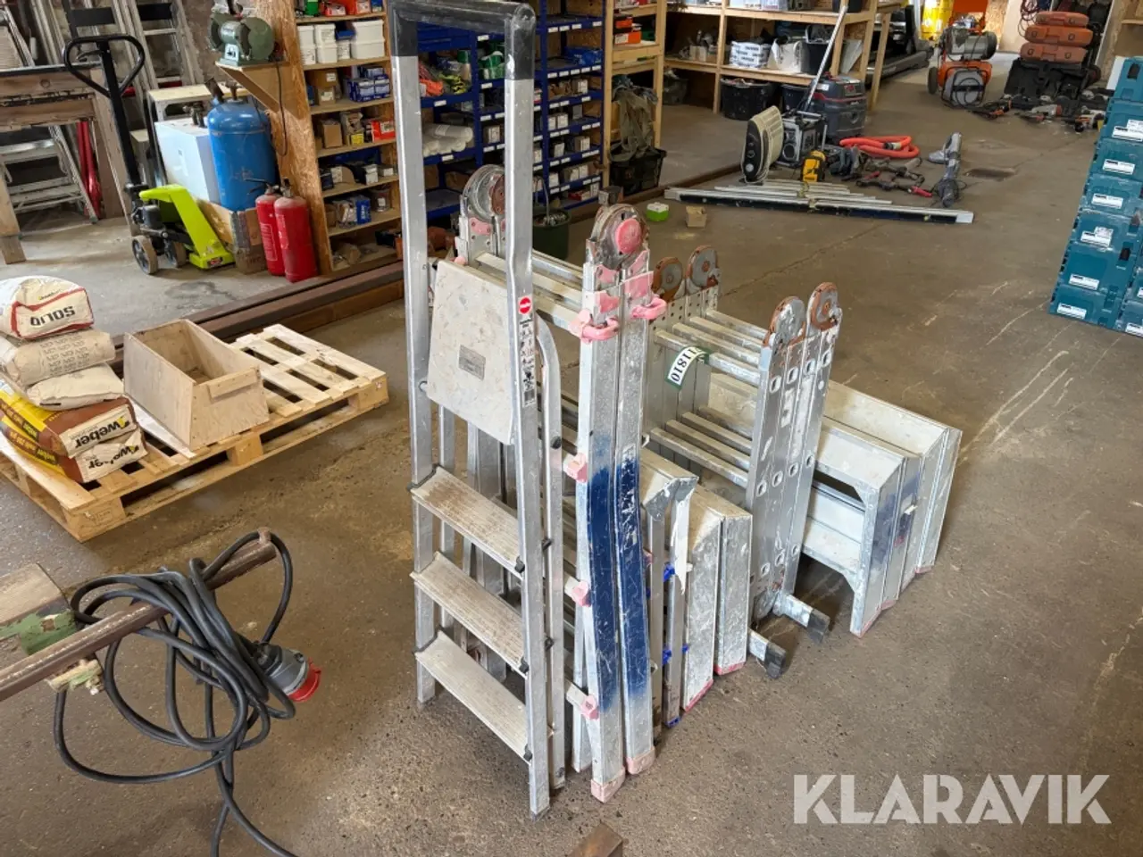 Billede 5 - Alu stiger 6 styk
