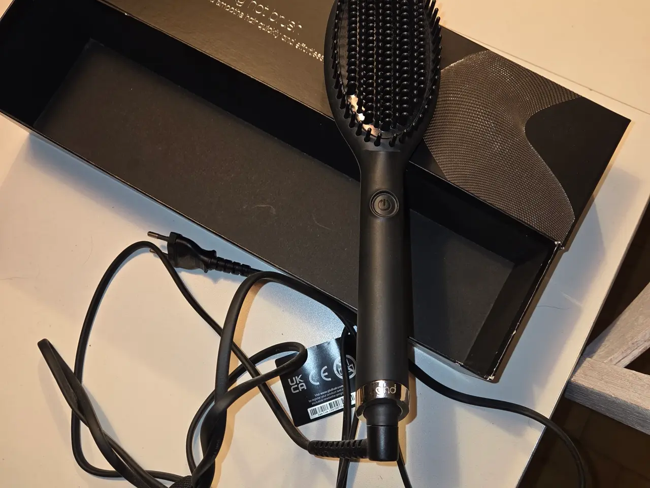 Billede 1 - Ghd glider, smoothing hot brush (glattebørste)