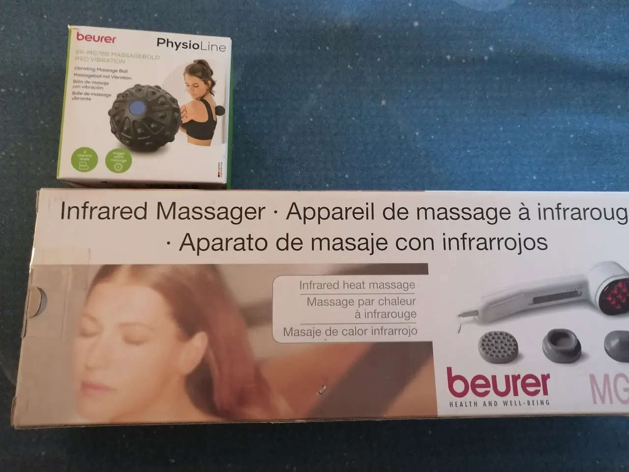 Billede 2 - Beuer Infrarød Massage og Massage Bold