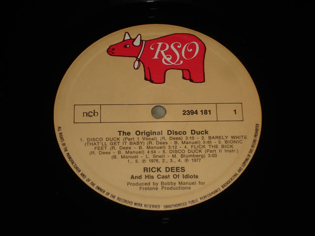 Billede 4 - Rick Dees And His Cast Of Idiots – Disco Duck