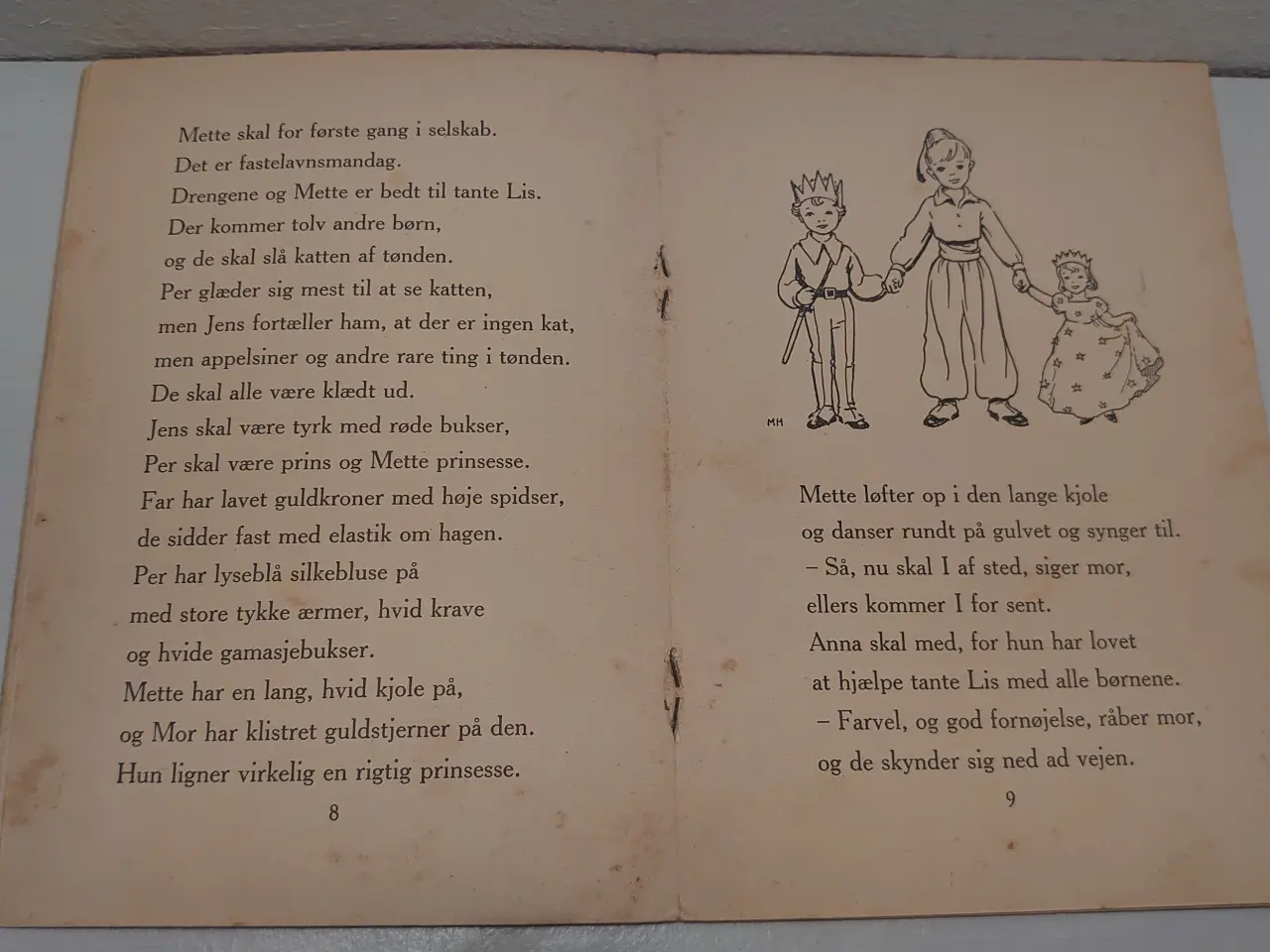 Billede 3 - Lily Gad:De to små piger. ill. Marie Hjuler. 1948.