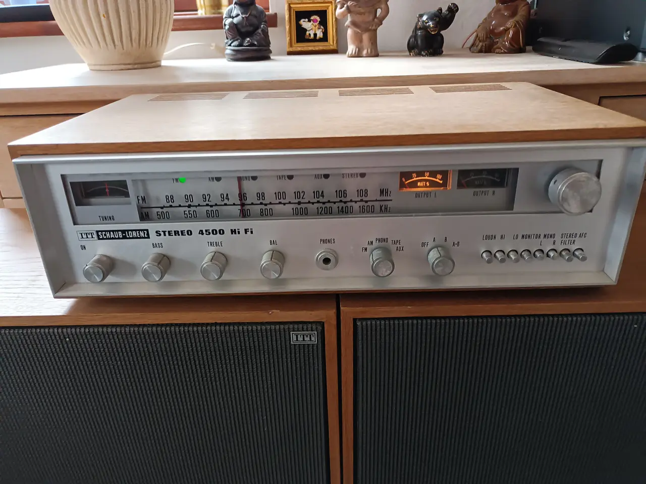 Billede 2 - ITT 4500 år 1973 vintage receiver med Orginal Højt
