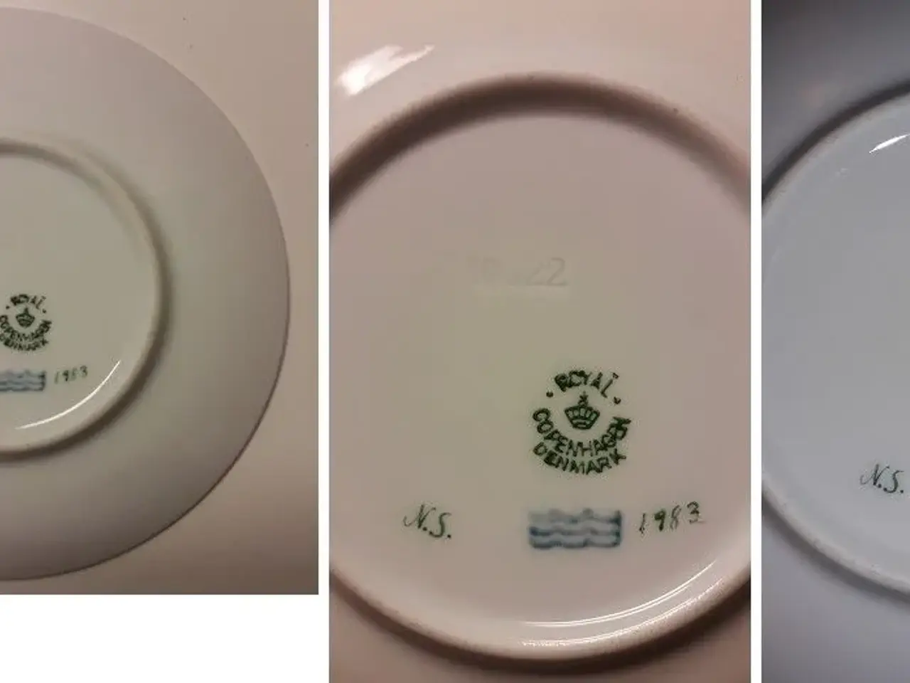 Billede 2 - Royal Copenhagen tallerken m. nissebarn på trompet
