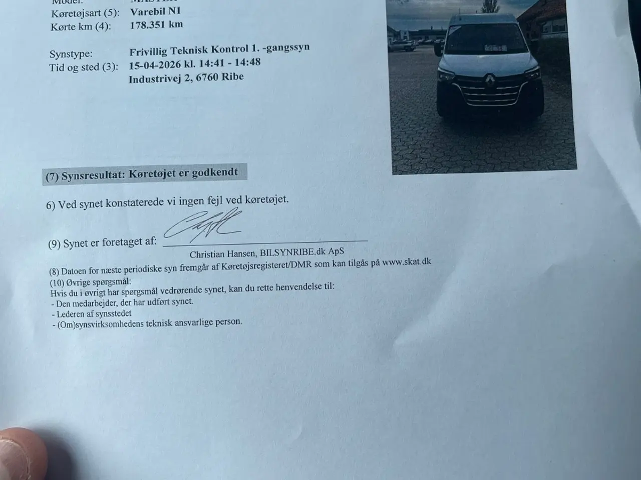 Billede 11 - Renault Master IV T35 2,3 dCi 150 L2H2 Kassevogn