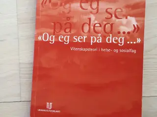 Og eg ser på deg... "