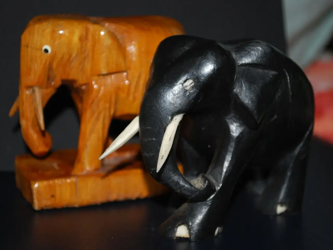 Billede 1 - Flotte elefanter figur .