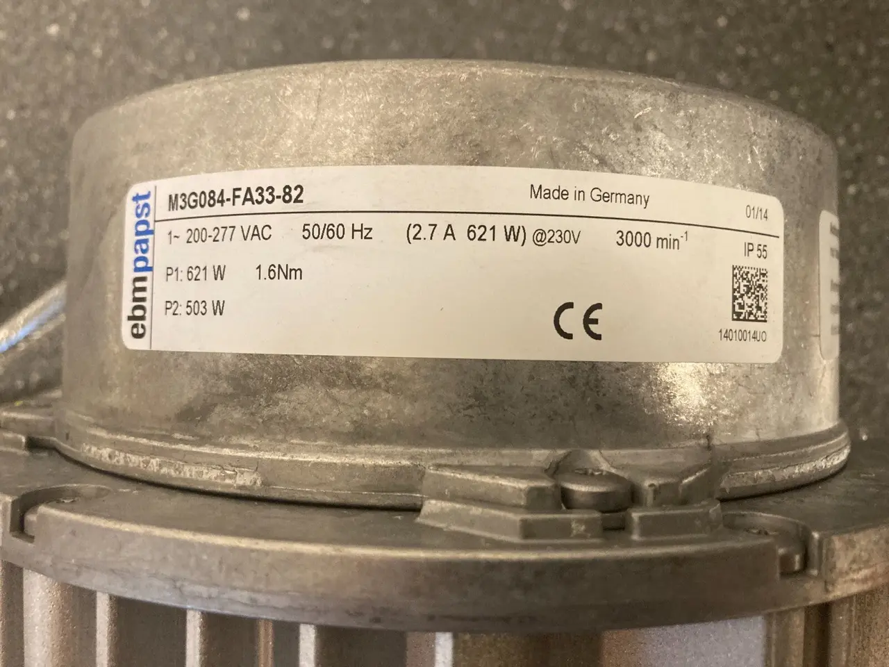 Billede 13 - ebm-papst M3G084-FA33-82 AC Motor 230V 621W HVAC