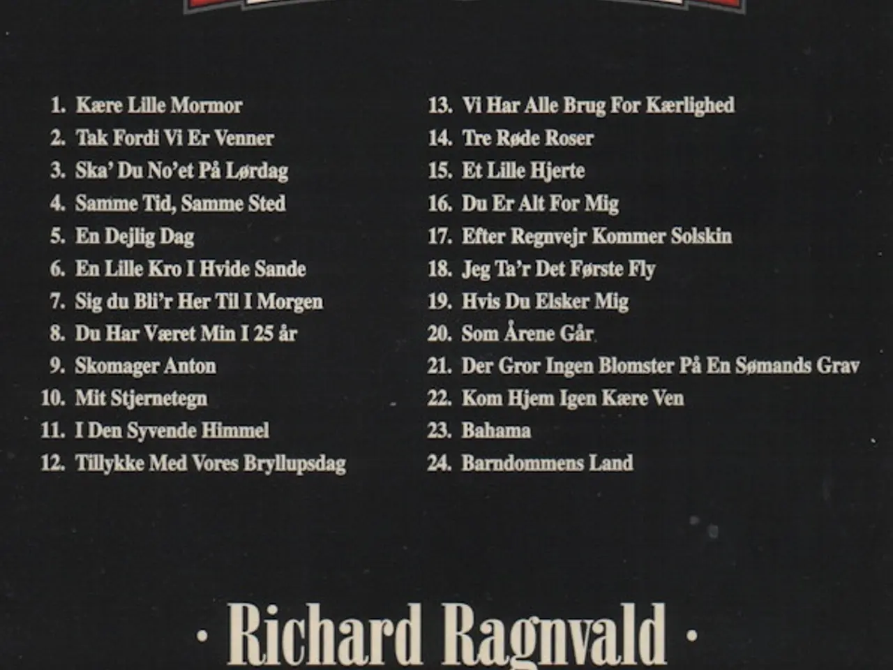 Billede 2 - Richard Ragnvald – Kære Lille Mormor – CD